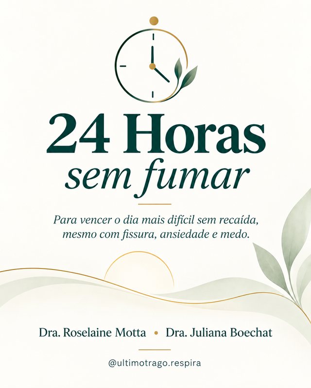 Capa do e-book 24 Horas sem Fumar